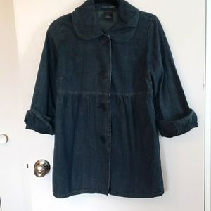 French Cuff denim jacket.